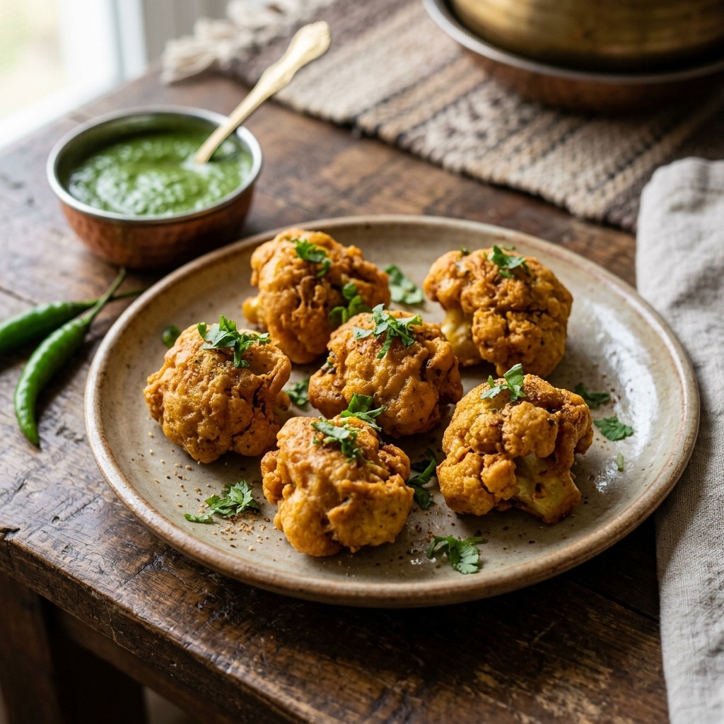 Cauliflower Pakoda (6 Pcs)