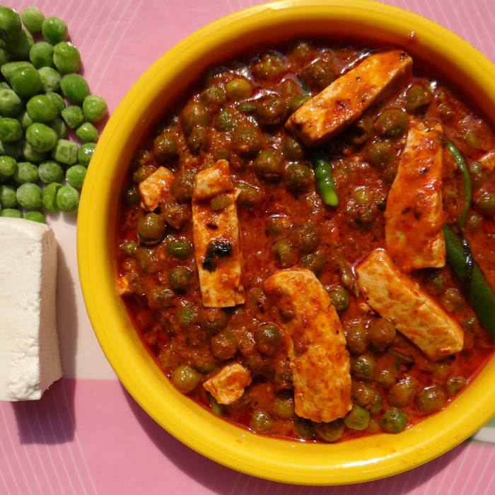 Matar Paneer