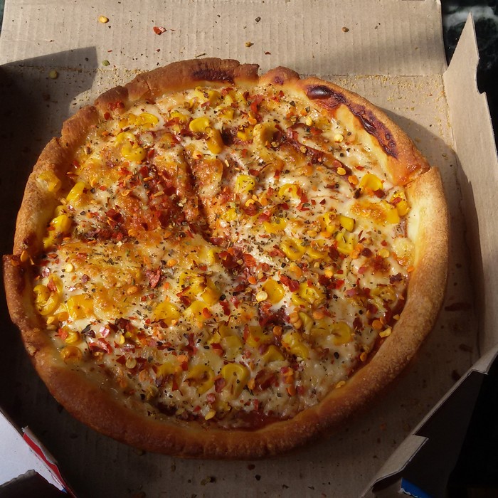 সুইট কর্ন পিৎজা - Sweet Corn Pizza