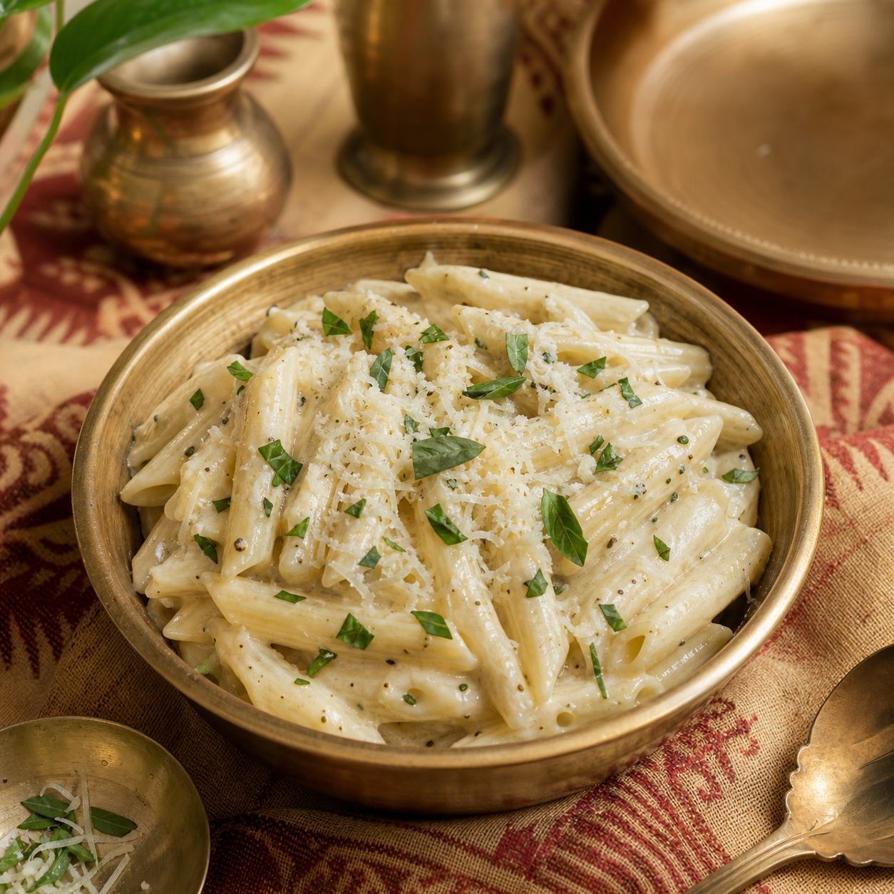 White Cheese Pasta